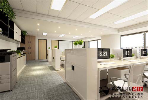 盐池广琛照明办公设计方案鉴赏|追求简洁宁静的办公空间