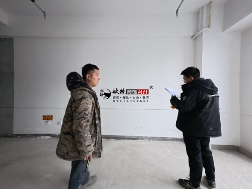 盐池装修公司推荐|盐池郎姿酒店设计装修施工水电交底