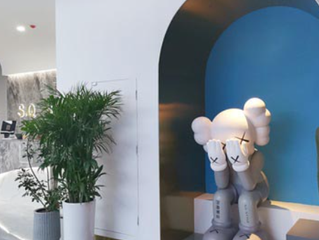 盐池装修公司|盐池沙琦美业中心设计装修项目落地实景