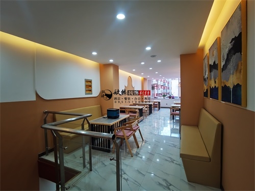 盐池餐厅装修设计项目|镹臻设计