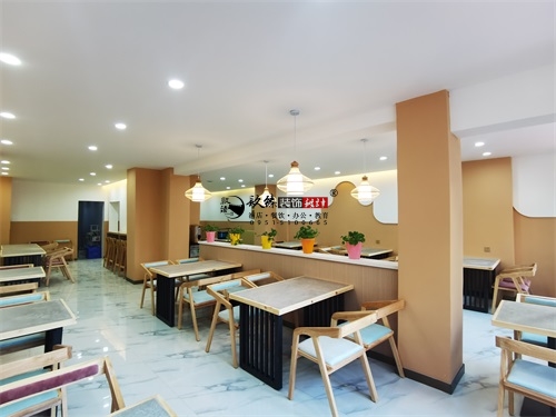 盐池餐厅装修设计项目|镹臻设计