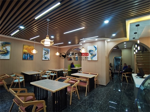 盐池餐厅装修设计项目|镹臻设计