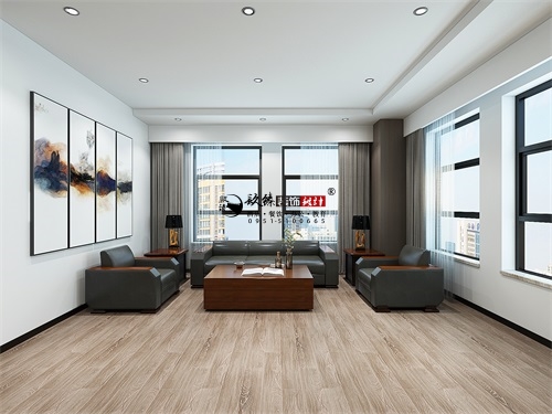 盐池办公室装修设计项目|镹臻设计