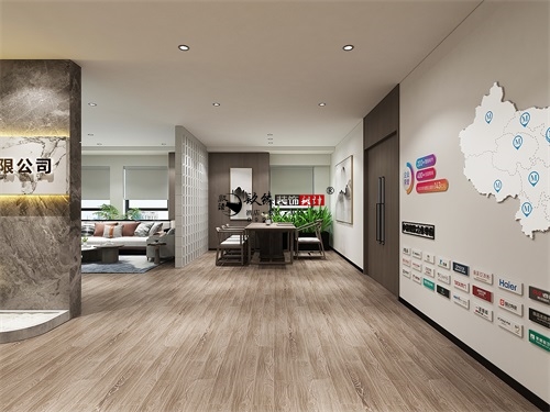 盐池办公室装修设计项目|镹臻设计