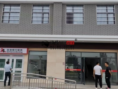 盐池装修公司|盐池黄河银行办公楼设计装修项目硬装落地验收