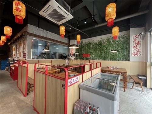 盐池火锅店装修设计项目|镹臻设计