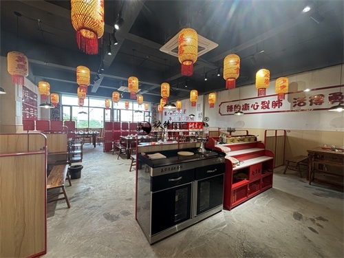盐池火锅店装修设计项目|镹臻设计