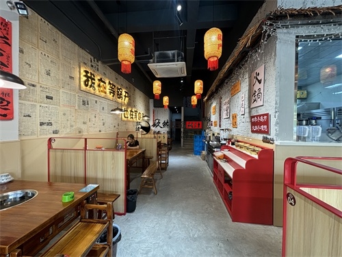 盐池火锅店装修设计项目|镹臻设计