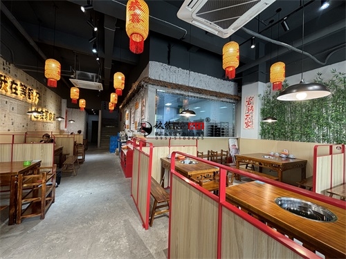 盐池火锅店装修设计项目|镹臻设计