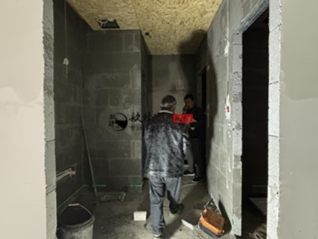 盐池装修公司|盐池望纵办公室装修设计项目工地巡检