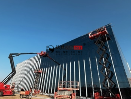 盐池装修公司推荐|盐池宏远1500 平米办公楼展厅装修施工进度