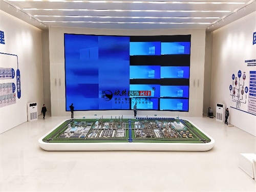 盐池办公楼展厅装修设计项目|镹臻设计