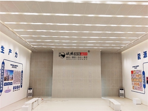 盐池办公楼展厅装修设计项目|镹臻设计