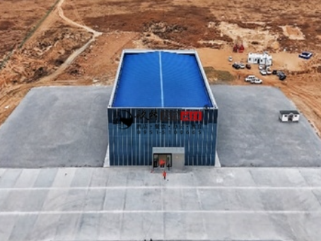 盐池装修公司推荐|盐池宏远1500㎡办公楼展厅装修设计落地实景